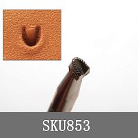 Штамп для тиснения по коже U853 LS  - купить для кожевенного хобби