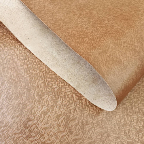 Кожа Шагрень 1,2-1,4 мм Рыжая Кожа Шагрень 1,2-1,4 мм Рыжая