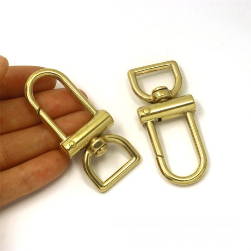 Карабин 17 мм поворотный Латунь | Галерея фото | Pava.pro Карабин 17 мм поворотный Латунь FDG-17 - фото товара