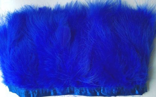 Перья индейки 13-15 см на ленте фото 7