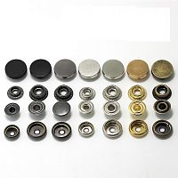 Кнопки пробивные 12,5 мм кольцевые плоские