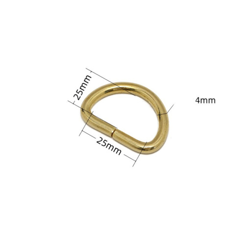 Полукольцо латунное 10-38 мм арт. 122 фото 4