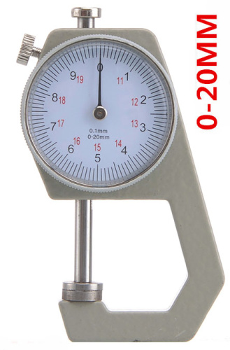 Толщиномер для кожи 0-20 мм | Галерея фото | Pava.pro Толщиномер для кожи 0-20 мм TMK-120 - фото товара