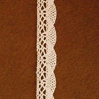 Тесьма хб вязаная Белая 20 мм  - купить для кожевенного хобби