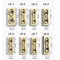 Штанцформы (вырубные штампы) для кожаных ремешков