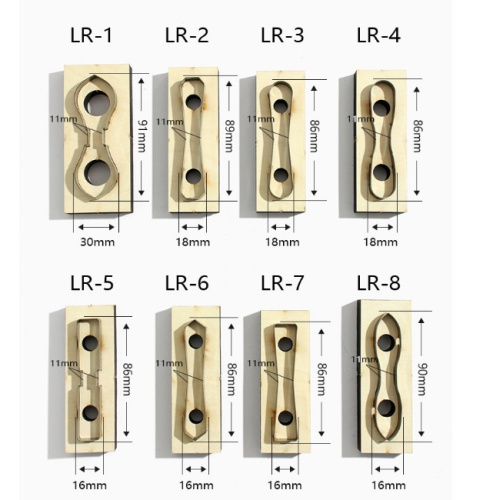 Штанцформы (вырубные штампы) для кожаных ремешков