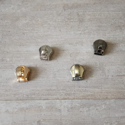 Бегунок без пуллера для молнии №8 фото 2 Бегунок без пуллера для молнии №8 фото 2