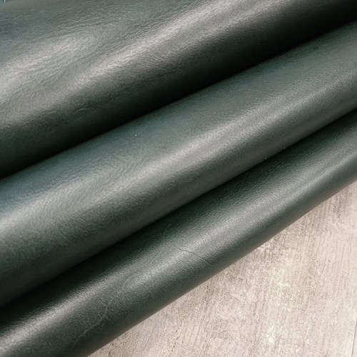 Кожа КРС 1,6-1,8 мм Фьюжен Изумруд фото 2