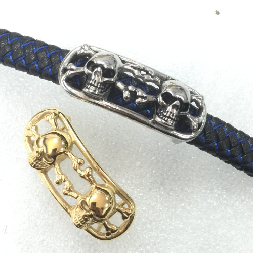 Бусина 12х6 мм Черепа Сталь Бусина 12х6 мм Черепа Сталь