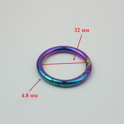 Кольцо-карабин разъемное 12-38 мм Хамелеон фото 5