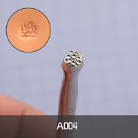 Штамп для тиснения по коже A-004 AG  - купить для кожевенного хобби