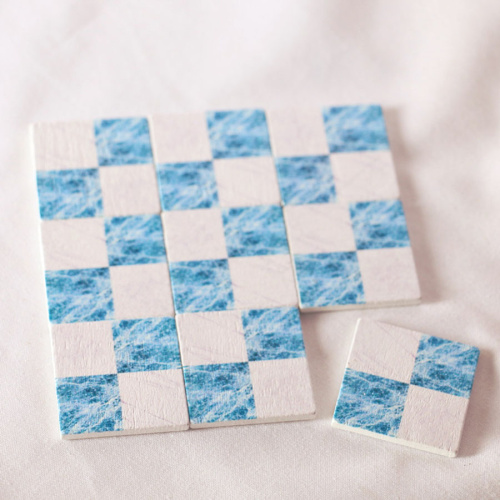 Напольная плитка 3х3 см для кукольного дома  фото 2