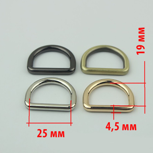 Полукольцо D-образное 8-38 мм литое арт. 256 фото 11