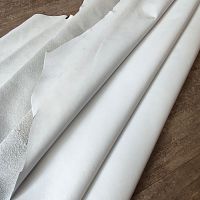 Кожа Овчина (шевро) 0,5-0,7 мм Белый