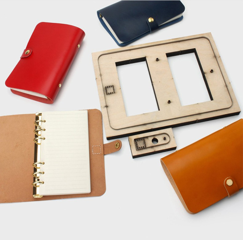 Штанцформа для кожи Обложка для блокнота А6   - фото товара