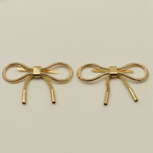 Зажим декоративный Бант-шнурок 63 мм  HF ZA-63 - фото товара фото 2