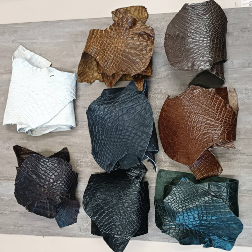 Кожа Пола Крокодила 1,3-1,6 мм фото 11