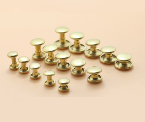 Хольнитены двухсторонние латунь без покрытия 10 шт. фото 3