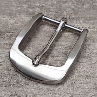 Пряжка 40 мм стальная S42  - купить для кожевенного хобби