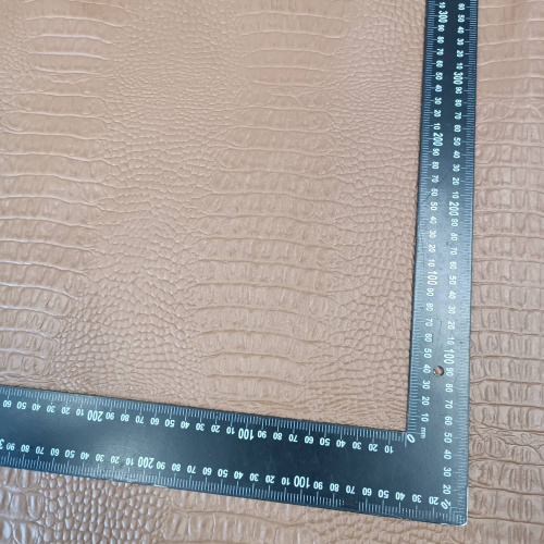 Кожа Кайман 1,2-1,6 мм Капучино фото 4