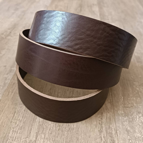 Заготовка для ремня раст. дубл. 39 мм/3.6 мм Темно Коричневый Etrusco  Etrusko39 - фото товара