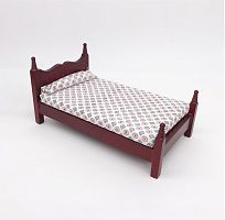 Кровать для кукол Махагон  - купить для кожевенного хобби