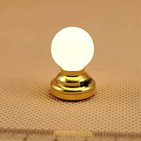 Люстра Шарик на батарейке для кукол  - купить для кожевенного хобби