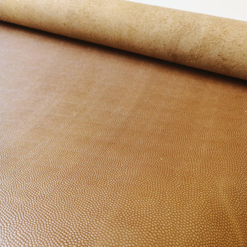 Кожа Шагрень 1,2-1,4 мм Рыжая фото 5