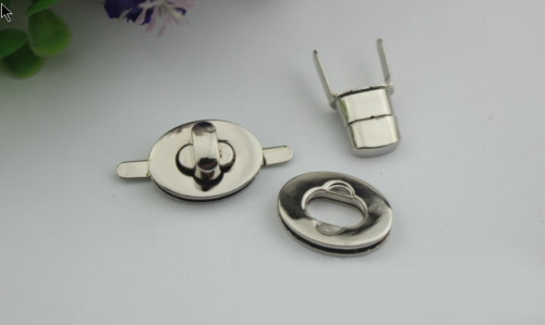 Застежка для сумки овальная плоская 17-35 мм арт.253  фото 9