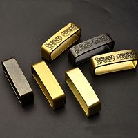 Шлевка для ремня 40 мм Латунь серия G