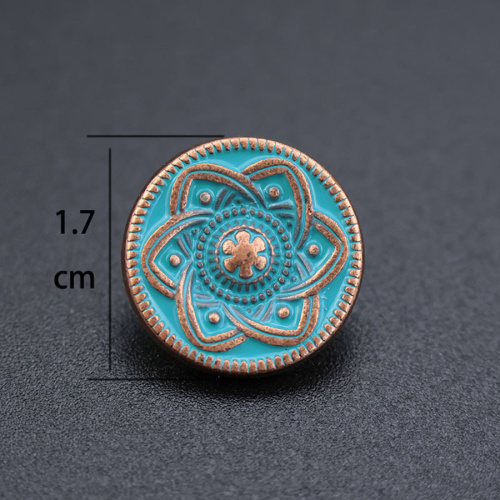 Кончо для кожаных изделий 17 мм Мандала фото 3 Кончо для кожаных изделий 17 мм Мандала фото 3