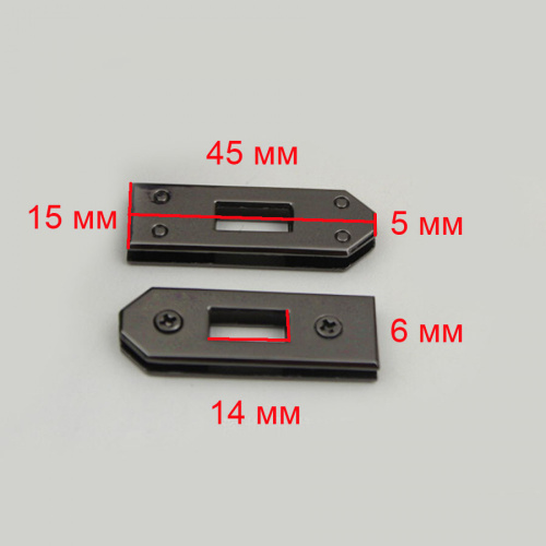 Комплект фурнитуры c замочком для сумок фото 6 Комплект фурнитуры c замочком для сумок фото 6