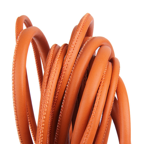 Шнур прошитый из овечьей кожи фото 4