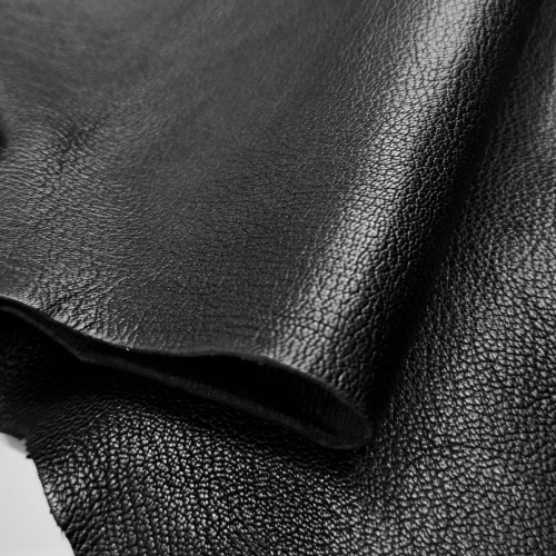 Кожа козы (шевро) 1,1-1,3 мм  Черный матовый Antiba Италия