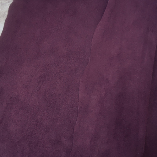 Кожа Велюр 1,2-1,4 мм Фиолетовый фото 2