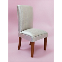 Стул с мягкой обивкой для кукол Миниатюра 1:12  - купить для кожевенного хобби