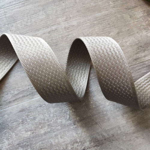 Лента ременная 38 мм/2 мм Елочка пэ фото 14