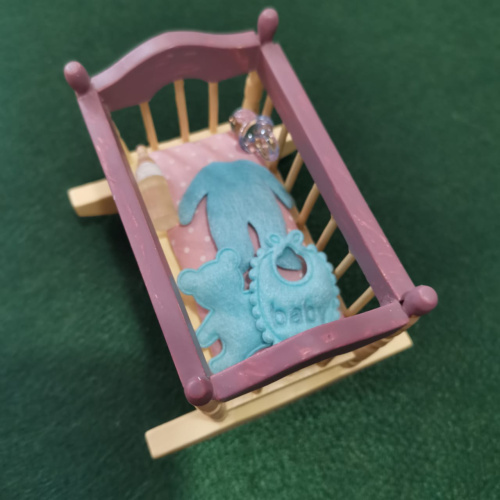 Набор для новорожденных кукол Миниатюра 1:12 фото 3