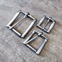 Пряжка 17-38 мм стальная арт. W015