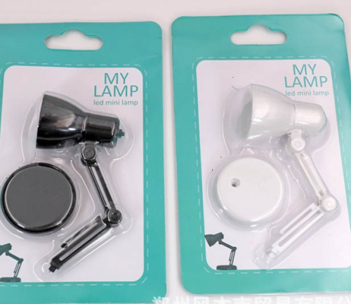 Лампа настольная светодиодная для кукольного домика 1:6 фото 2