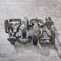 Пряжка Литтлтон декоративная 38 мм без крепежа LT 649