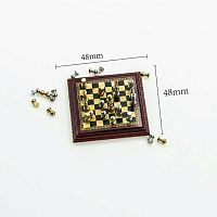 Шахматы для кукольного дома  - купить для кожевенного хобби