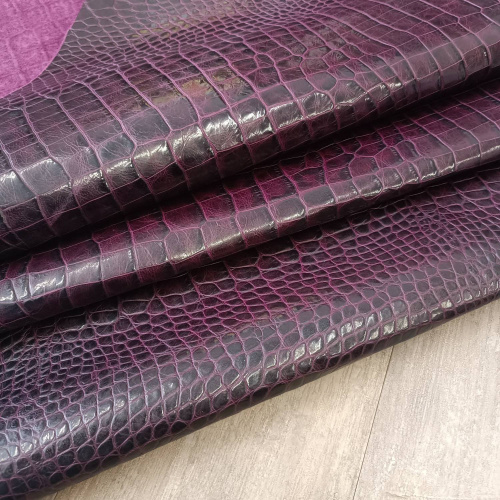 Кожа Кайман 1,0 Бордовый Турция фото 5