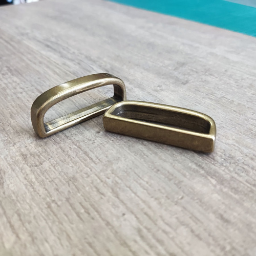 Шлевка для ремня 39 мм Антик Латунь  FBB Sh-039 - фото товара фото 3