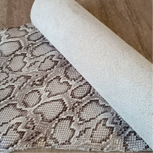 Кожа КРС Питон 1,0 мм Серая Турция фото 4