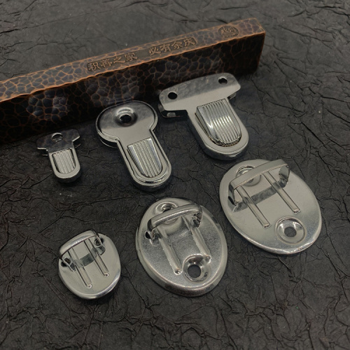 Застежка портфельная 15-30 мм Латунь с покрытием серебро фото 9 Застежка портфельная 15-30 мм Латунь с покрытием серебро фото 9