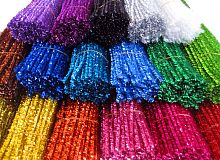 Проволока синельная металлизированная 6 мм