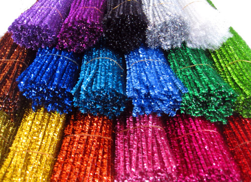 Проволока синельная металлизированная 6 мм