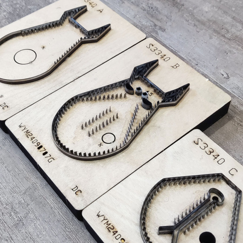 Штанцформы (вырубные штампы) для брелка Доберман  ST 3340 - фото товара фото 2