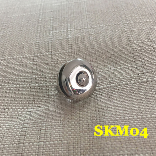 Застежка магнитная зажимная 17 мм Латунь SKM04 фото 2